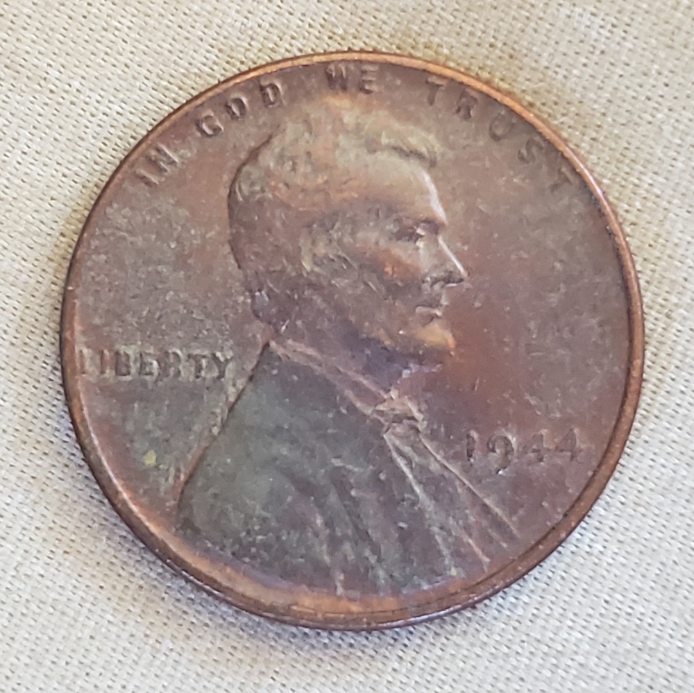 1944 Wheat Penny - No mint mark